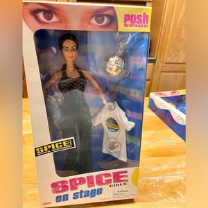 Posh Spice, Spice Girls doll. Never opened, in original packaging.